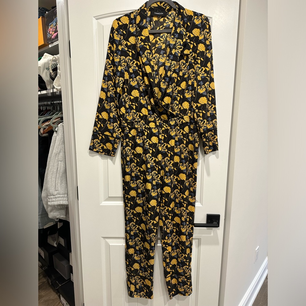 Thakoon silk jumpsuit size 4